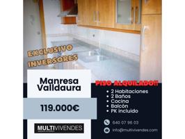 ¡Oportunidad de Oro para Inversores! Piso y parking en venta en Valldaura Manresa, actualmente esta Alquilado  alta ren photo 0