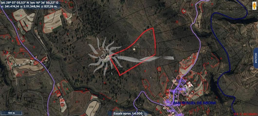 Trozo de terreno rústico en El Frontón. San Miguel de Abona. photo 0