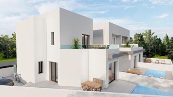 IMPRESIONANTE VILLA DE OBRA NUEVA CERCA DEL MAR photo 0