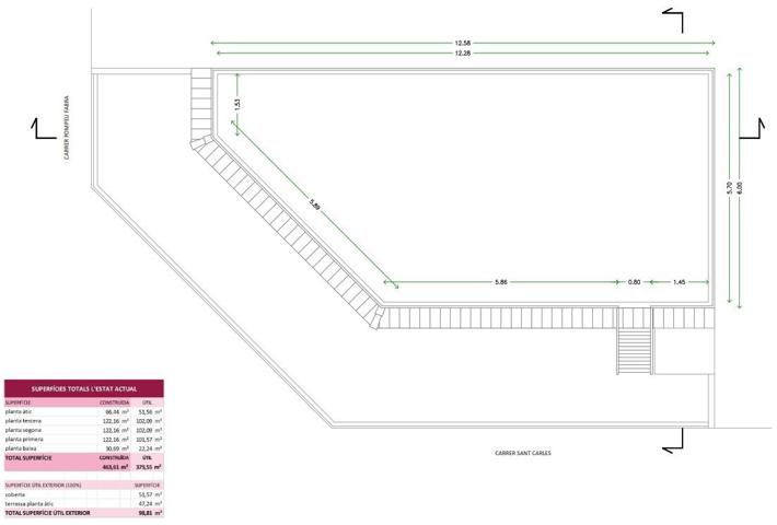 Edificio en Venta con proyecto de reconversion a Residencia de Estudiantes en Badalona photo 0