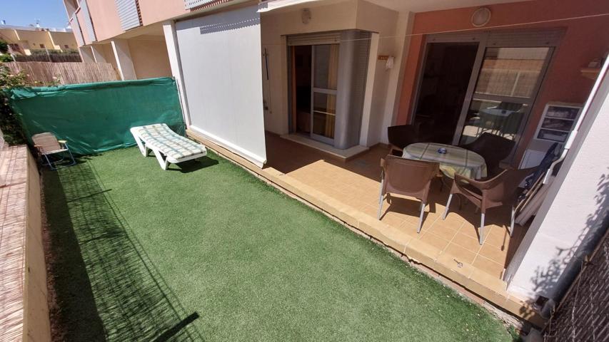 Bajo de un dormitorio en urbanización con piscina en Puerto Rey, Vera Playa. photo 0