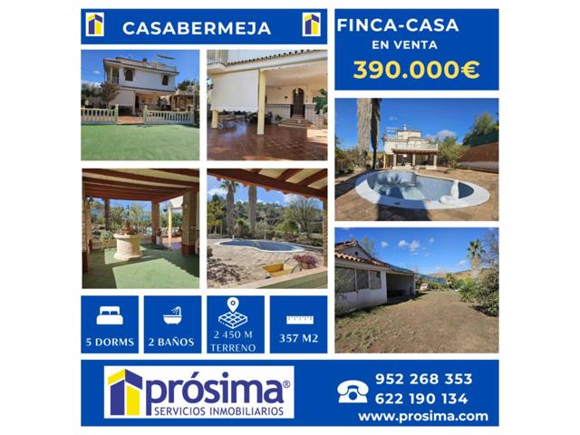 Preciosa Casa de campo en venta situada en Casabermeja pueblo en Urbanización el Alcaide con terreno y piscina!! photo 0