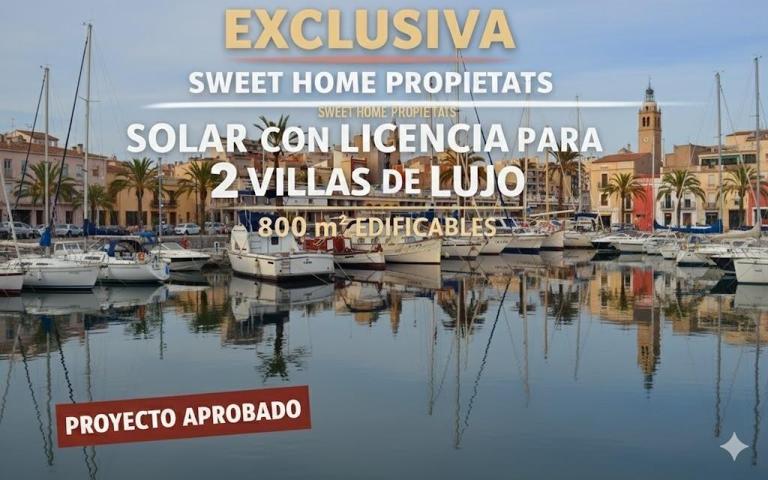 Solar con Licencia para 2 Villas Mediterráneas de Lujo (800 m2 Edificables) photo 0