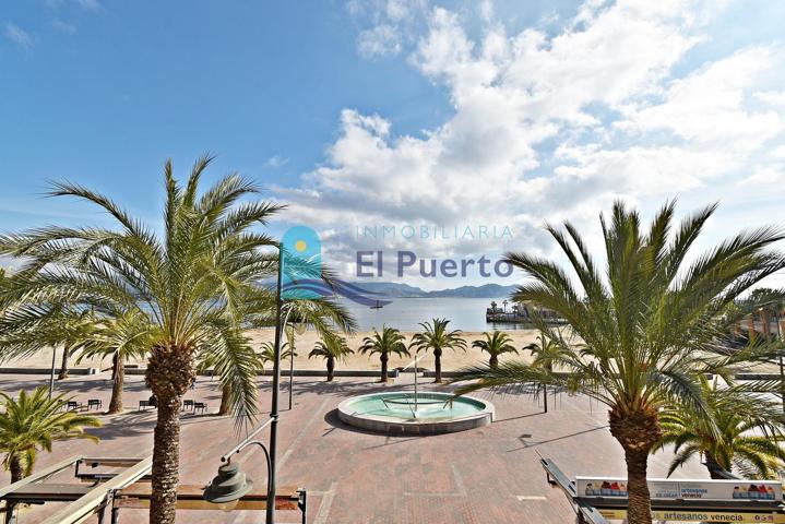 IMPRESIONANTE PISO EN PRIMERA LÍNEA DE PLAYA. PUERTO DE MAZARRÓN – REF 1641 photo 0