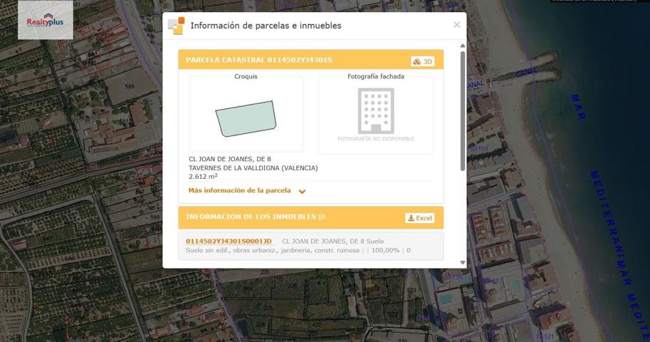 Terreno Urbanizable En venta en Playa De Tavernes, Tavernes De La Valldigna photo 0