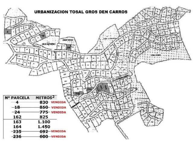 Exclusiva parcela urbana en Urbanización Tossal Gros en La Font d’en Carrós photo 0