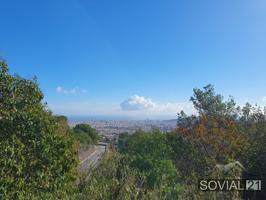 Terreno con vistas a Barcelona, el mar y Collserola, con 4 construcciones en Vallvidrera photo 0