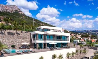 Villa privada de lujo de nueva construcción en Cucarres, Calpe, España con jardín privado, piscina, photo 0