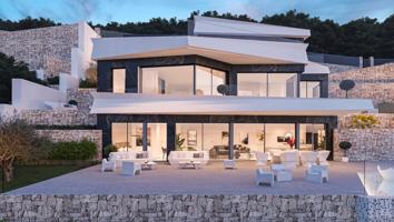 Amplia villa contemporánea situada en una parcela de 1500 m2 en Benissa,vistas al mar photo 0