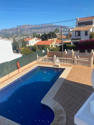 Venta chalet independiente con piscina privada y parcela El Albir (alfaz del Pi) photo 0