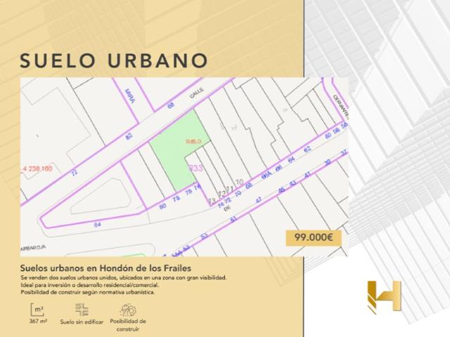 Terreno Urbanizable En venta en Hondón De Los Frailes photo 0