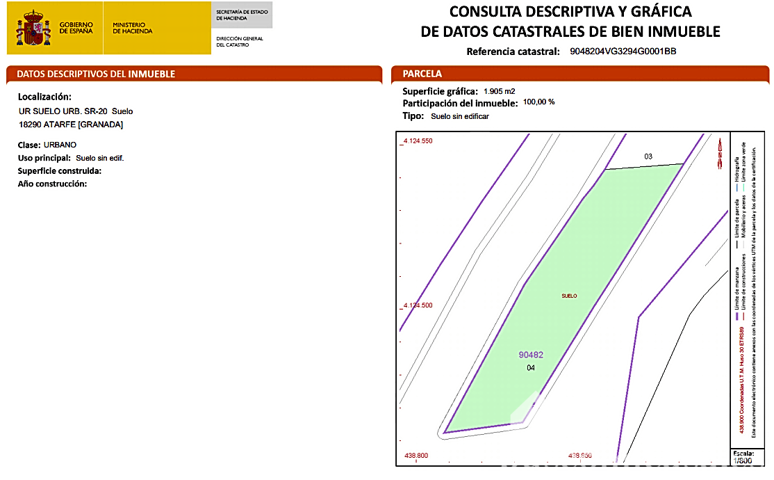 Terreno en venta en ATARFE de 7155 m2 photo 0