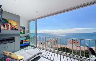 FAR Apartamento de 80 m² con vistas al mar excepcionales entre Roses y Canyelles photo 0
