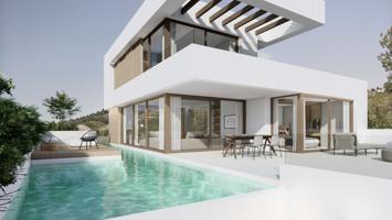 Villas de nueva construcción de diseño moderno con vistas panorámicas al mar photo 0