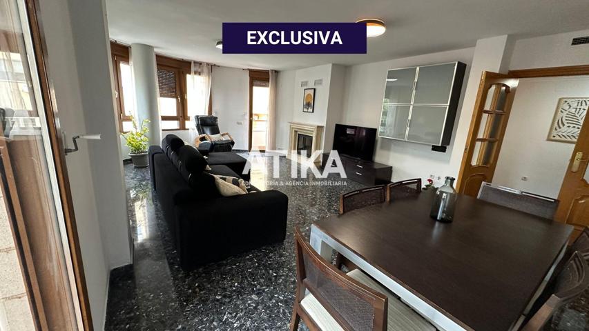 PISO EN VENTA CON PATIO Y CHIMENEA EN BUENA UBICACIÓN EN ONTINYENT. EXCLUSIVA EN ÁTIKA photo 0