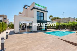 PRECIOSAS VILLAS DE OBRA NUEVA LLAVE EN MANO EN PLAYA HONDA, LA MANGA DEL MAR MENOR, COSTA CALIDA photo 0