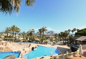 Espacioso bungalow 1 habitaciones con vistas al mar en Imperial Park Resort, Calpe photo 0