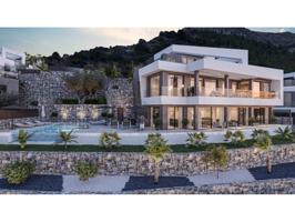 Villa moderna con vistas al mar, montaña y Peñon de Ifach photo 0