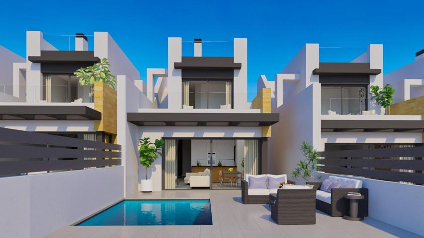 Moderna Vivienda de Dos Plantas con Piscina y Solárium en una Urbanización Tranquila photo 0