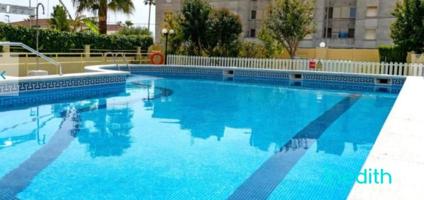 Bonito piso planta baja en la playa con gran terraza, piscina y LICENCIA TURISTICA photo 0
