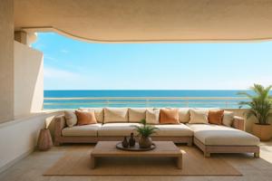 Impresionante Piso en Calafell playa mirando al MAR, primera linea con acabados alta calidad, finca señorial. photo 0