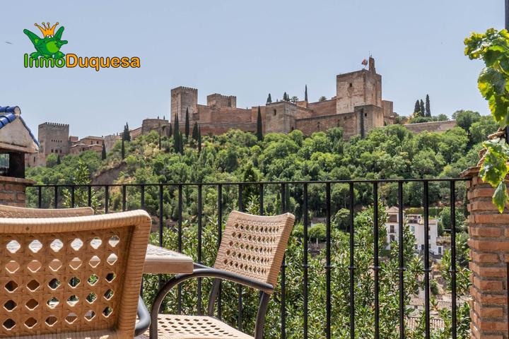 2 maravillosas casas en el Albaicín con vistas a la ALHAMBRA. (Con licencia turística y altísima rentabilidad) photo 0