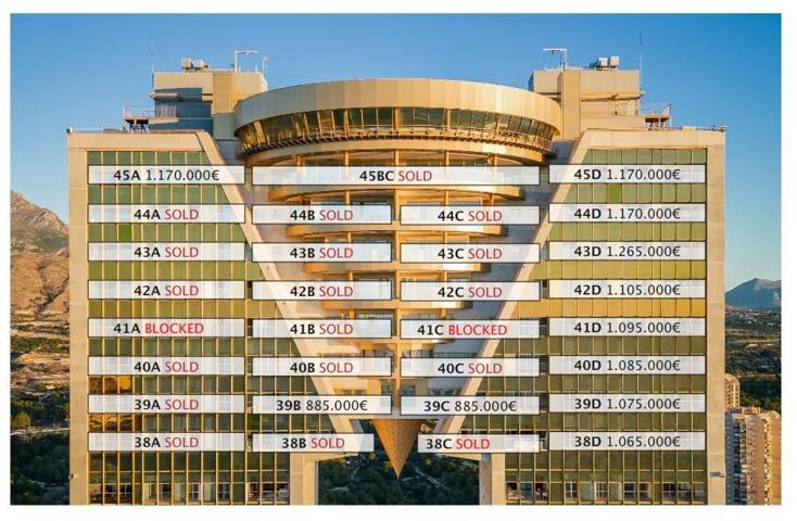 Viviendas de alto standing en playa poniente en el prestigioso edificio Intempo en Benidorm. photo 0