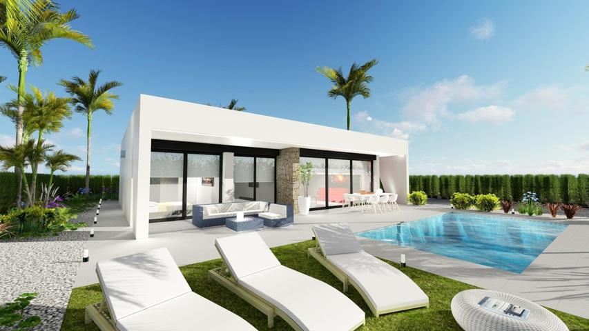 Modernas villas independientes en una planta con piscina privada photo 0