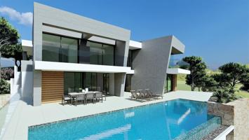 Villa Aral con piscina y vistas al mar en Cumbre del Sol, Benitachell. photo 0