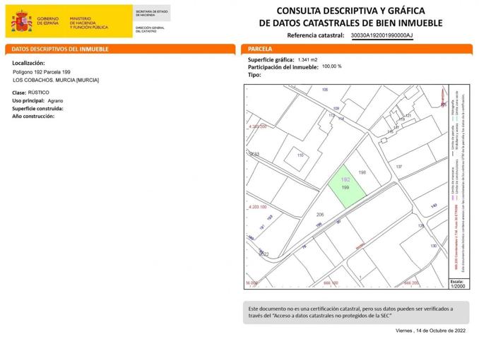 Parcela en Los Garres photo 0