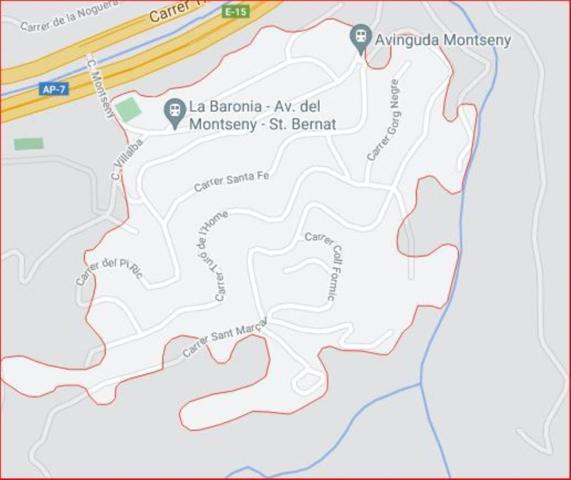 Terreno Urbanizable En venta en Baronia Montseny, 139, Vallgorguina photo 0