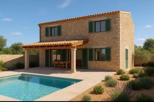 Casa de Pueblo en Santanyí con Proyecto y Encanto Mediterráneo photo 0