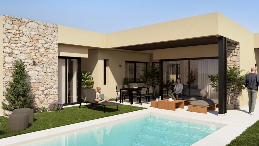 Nueva villa con piscina privada en un campo de golf. photo 0