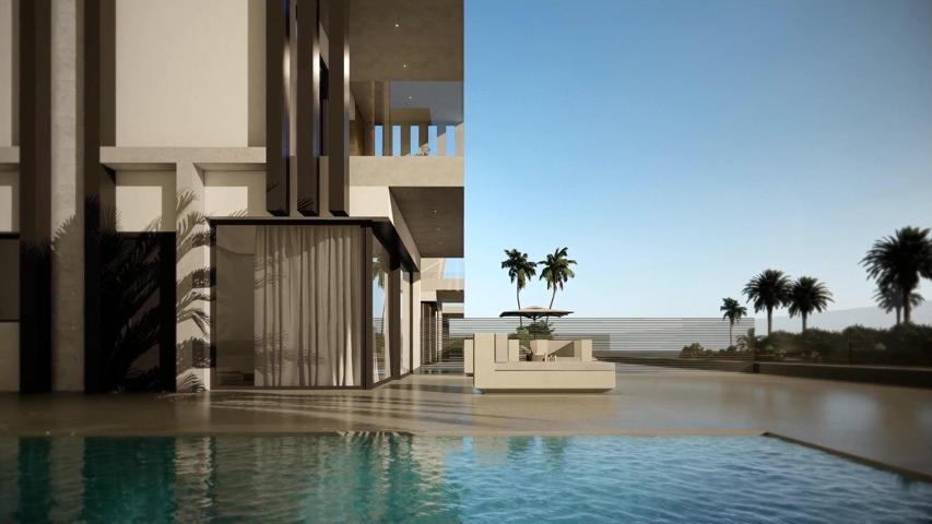 Villas de lujo de nueva construcci?n en primera l?nea de playa en Puerto de Mazarr?n photo 0