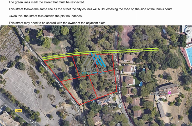 Terreno Urbanizable En venta en Issac Albéniz, Issac Albéniz, Platja D´aro photo 0