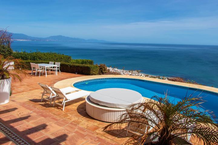 Magnífica villa en Manilva - Vista panorámica al mar y Gibraltar photo 0
