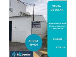 REF A124 Venta de Solar en Alhaurin el Grande photo 0