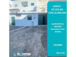 Ref A130 Solar con Almacen en Alhaurin el Grande photo 0