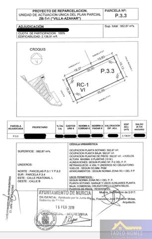 Terreno Urbanizable En venta en Avenida Montegrande, 6, Centro, Torreagüera photo 0