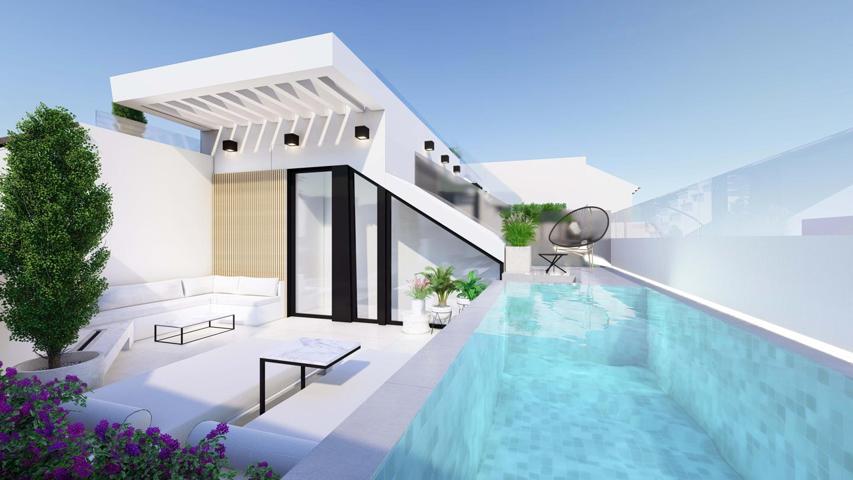 Casa de obra nueva en pleno corazón de Estepona con piscina privada photo 0