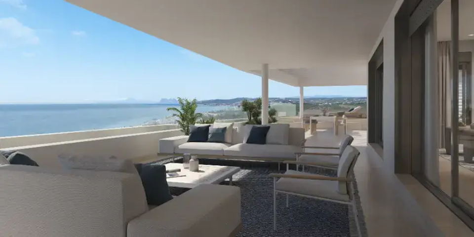 Apartamentos espectaculares con vistas frontales al mar a pocos pasos de la playa photo 0