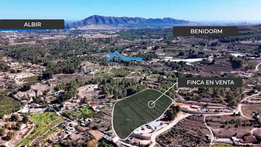 Finca rústica con proyecto y licencia de construcción en La Nucia photo 0