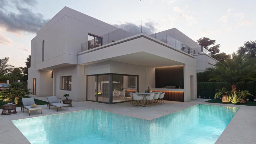 Proyecto exclusivo de chalet pareado en el centro de Albir photo 0