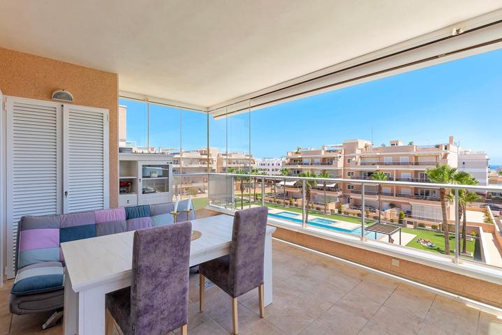 PRECIOSO APARTAMENTO EN ORIHUELA COSTA. 2 DORM. 2 BAÑOS. CON GARAJE Y PISCINA. GRAN TERRAZA DE 16 M2 photo 0