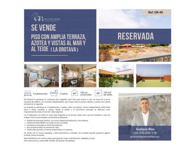Exclusiva vivienda con amplia terraza, azotea privativa y vistas al mar y al Teide photo 0