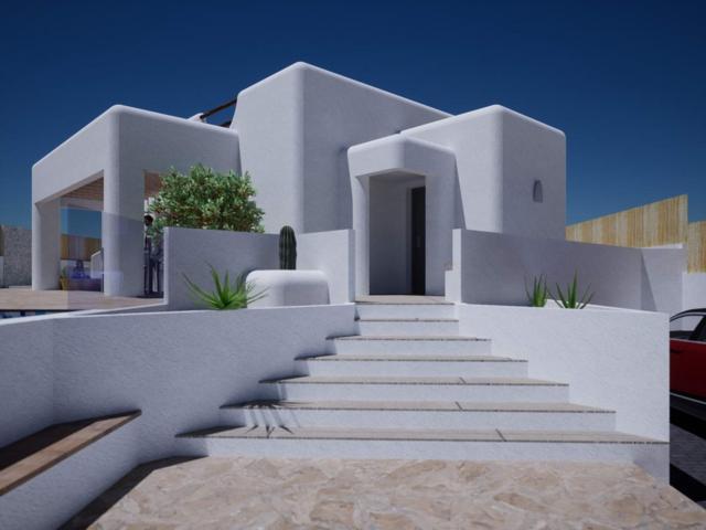 VILLA DE ESTILO IBICENCO DE OBRA NUEVA EN POLOP photo 0