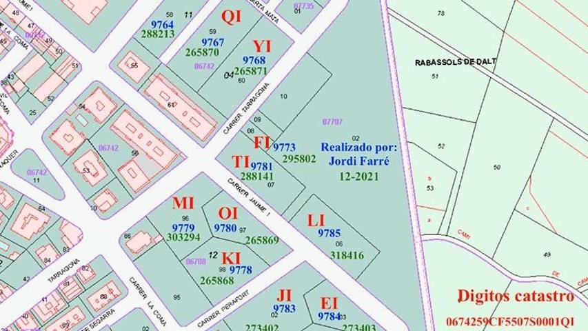 Solar urbano en venta en Constantí (Tarragona). photo 0