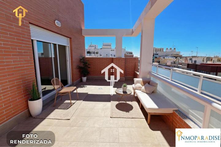 ÁTICO EN VENTA EN ALTOZANO, ALICANTE – TERRAZA PRIVADA, 2 HABITACIONES Y ASCENSOR photo 0
