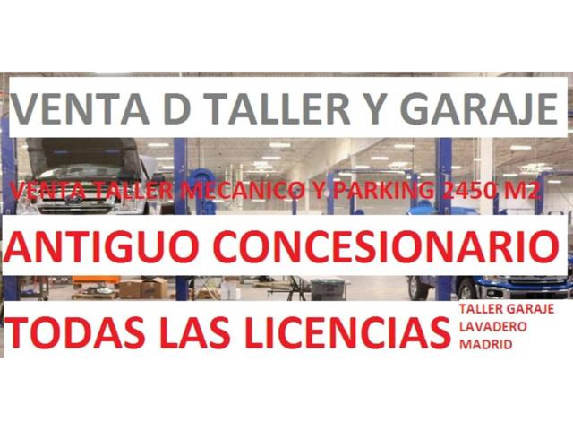 Taller mecánico garaje parking almacén Madrid España photo 0