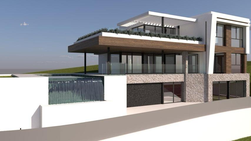 Parcela con vistas al mar y proyecto de villa de lujo – Mijas photo 0